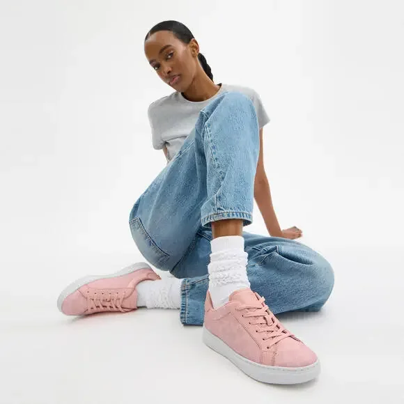 Coach High Line Sneaker In Signature Canvas - Powder Pink Petal New- NWT - Picture 3 of 7